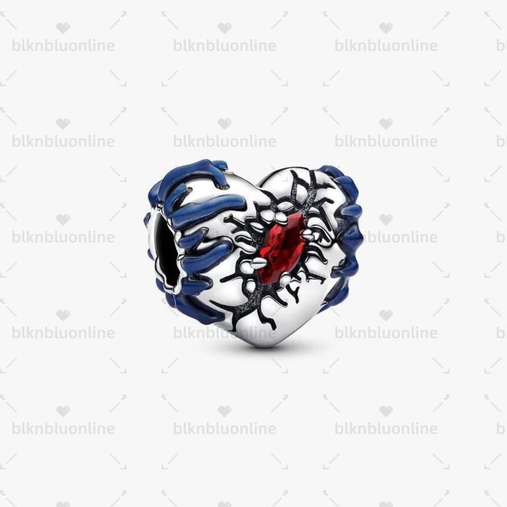Pandora Stranger Things Glow-in-the-dark Heart Charm